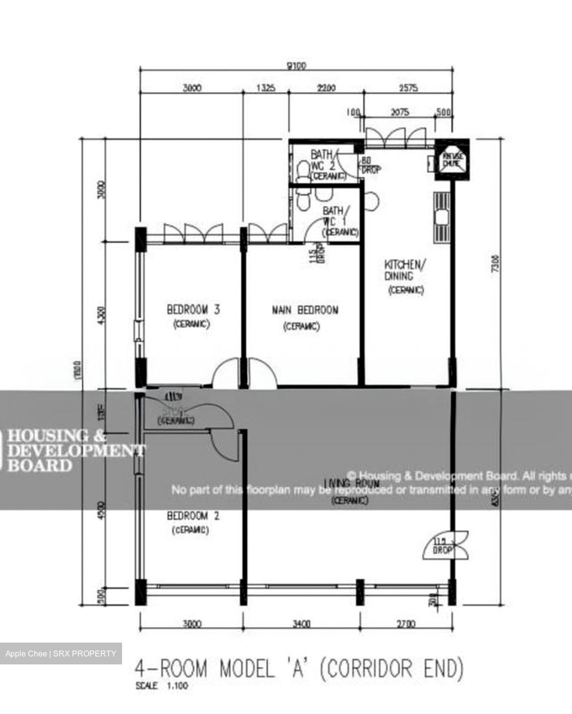 Blk 754 Yishun Street 72 (Yishun), HDB 4 Rooms #566163141
